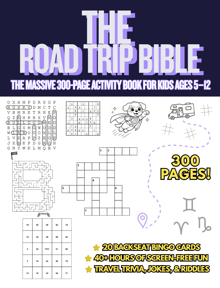 Road Trip Bible cover